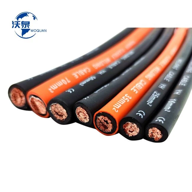 Single Core Flexible Rubber Cable for Welding Machine Equipment