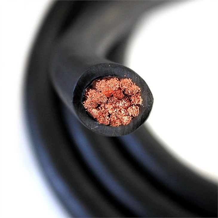 Single Core Flexible Rubber Cable For Welding Machine Equipment