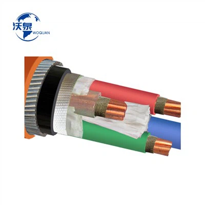Fire-resistance Low-smoke Halogen-free Steel Tape Electric Power Cable